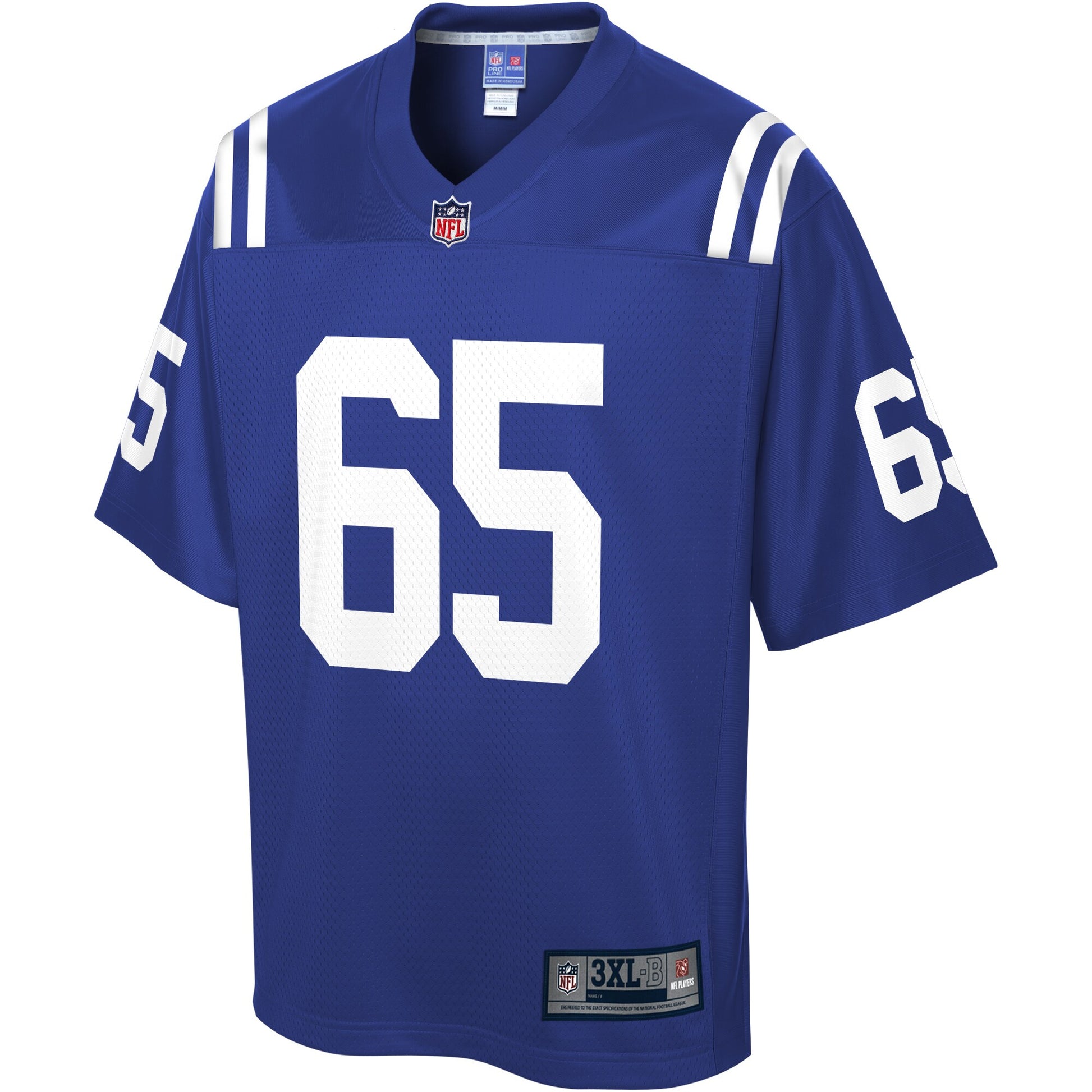Indianapolis Colts Javon Patterson Pro Line Big & Tall Royal Football Jersey product image