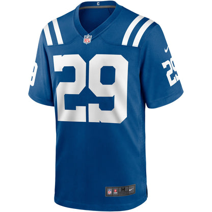 Indianapolis Colts Malik Hooker Team Game Royal Football Jersey product image