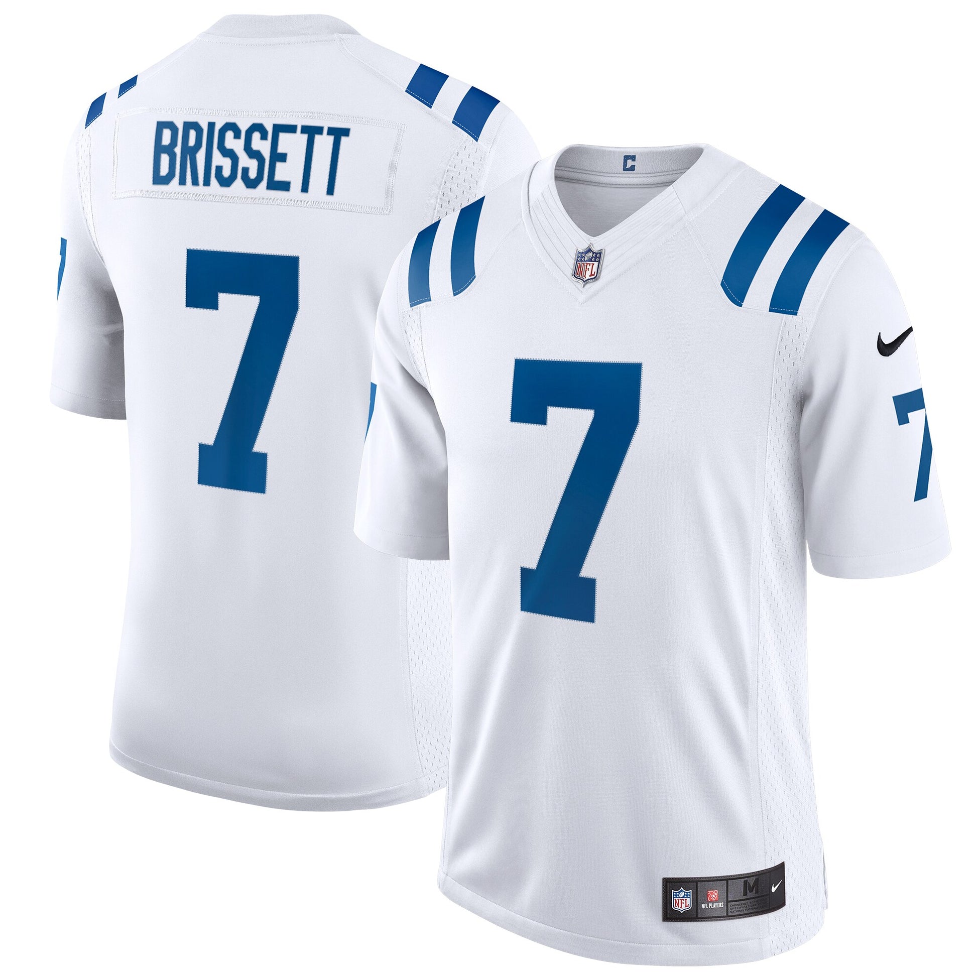 Indianapolis Colts Jacoby Brissett Limited White Football Jersey product image