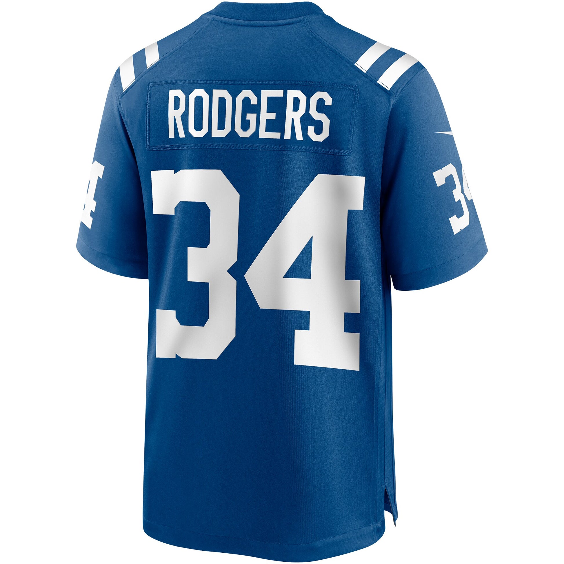 Indianapolis Colts Isaiah Rodgers Game Royal Football Jersey product image