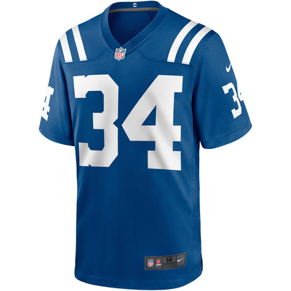 Indianapolis Colts Isaiah Rodgers Game Royal Football Jersey product image