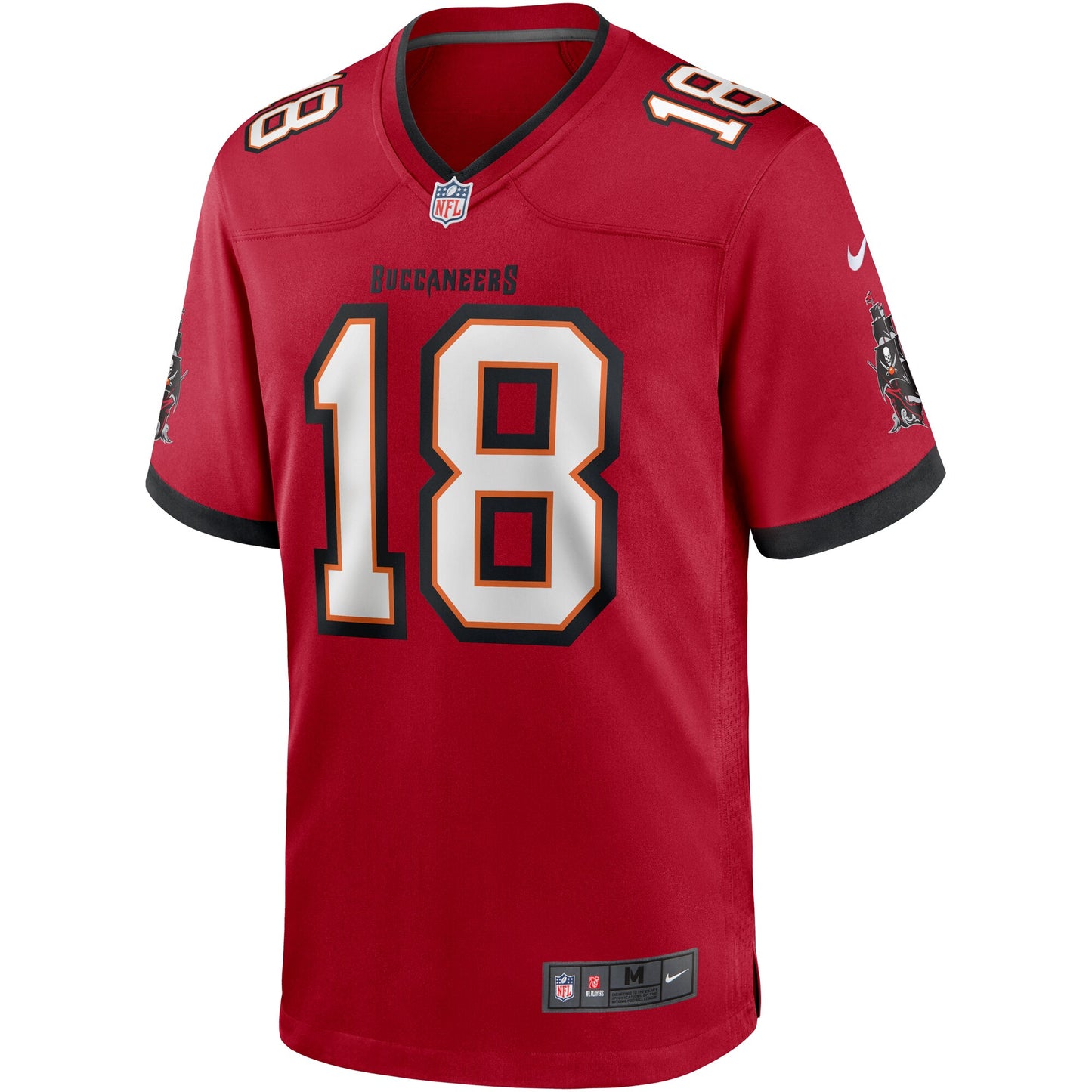 Tampa Bay Buccaneers Tyler Johnson Game Red Football Jersey product image