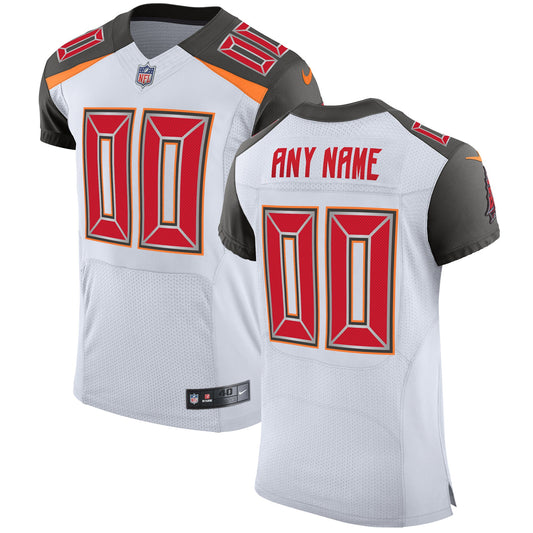 TB White Speed Machine Custom Elite Jersey rtj football 1786
