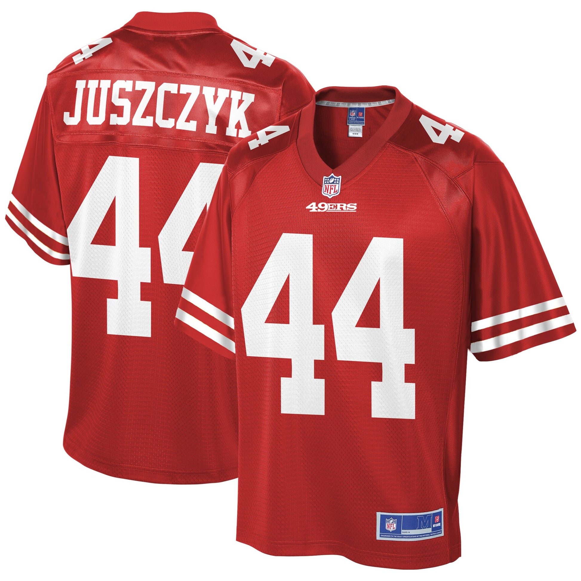 San Francisco 49ers Kyle Juszczyk 1964 Pro Line Scarlet Football Jersey product image