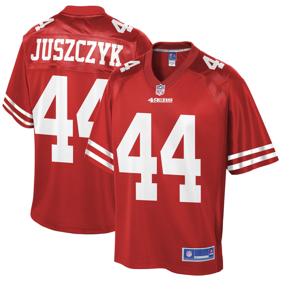 San Francisco 49ers Kyle Juszczyk 1964 Pro Line Scarlet Football Jersey product image