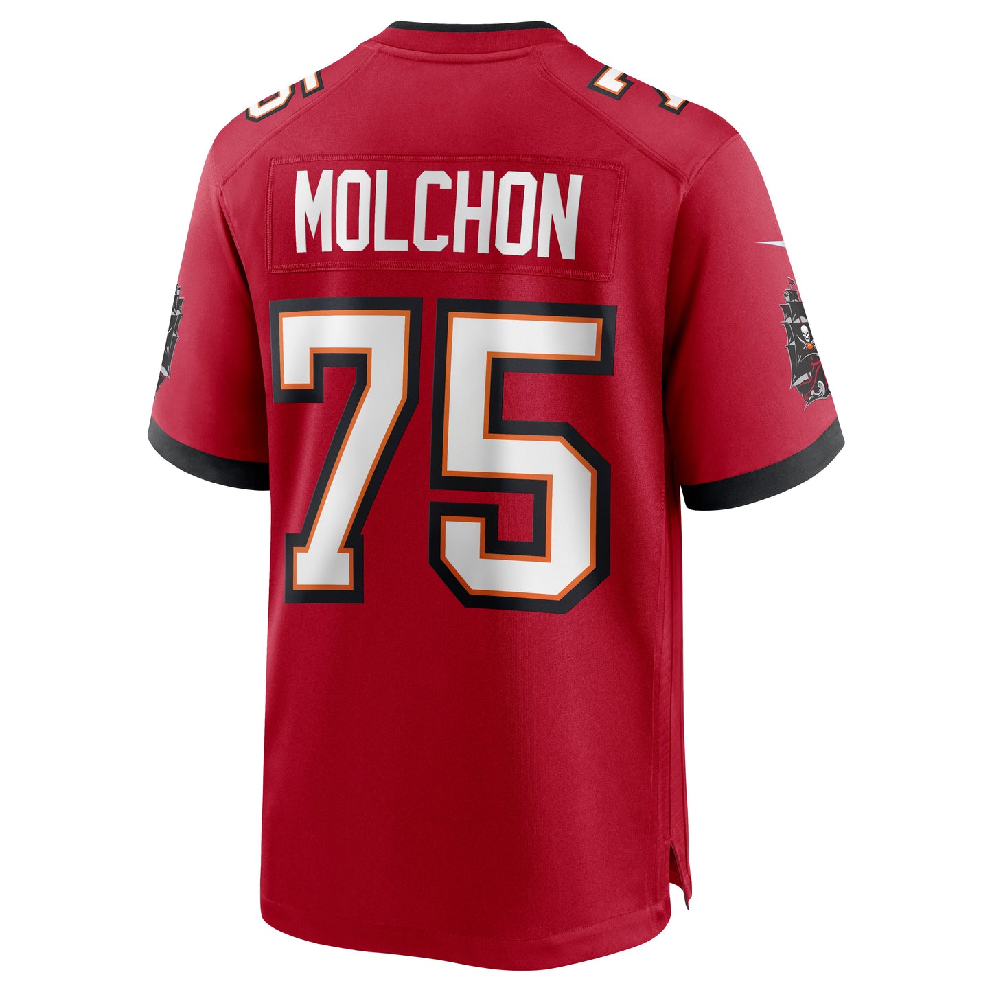 Tampa Bay Buccaneers John Molchon Game Red Football Jersey product image