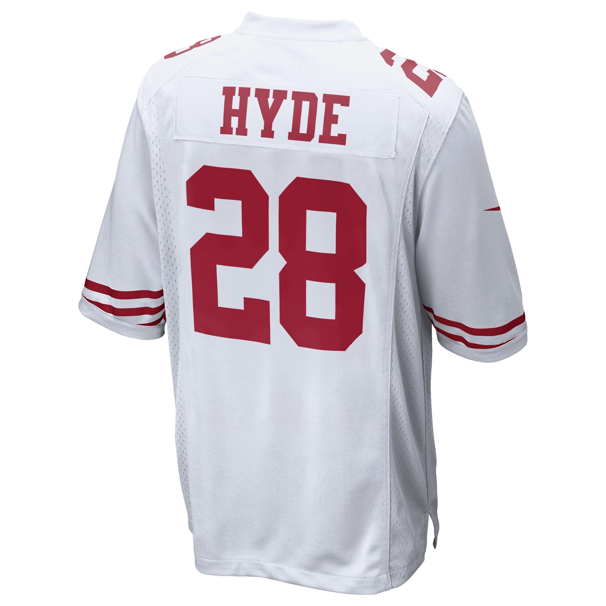 San Francisco 49ers Carlos Hyde 1975 Game White Football Jersey product image