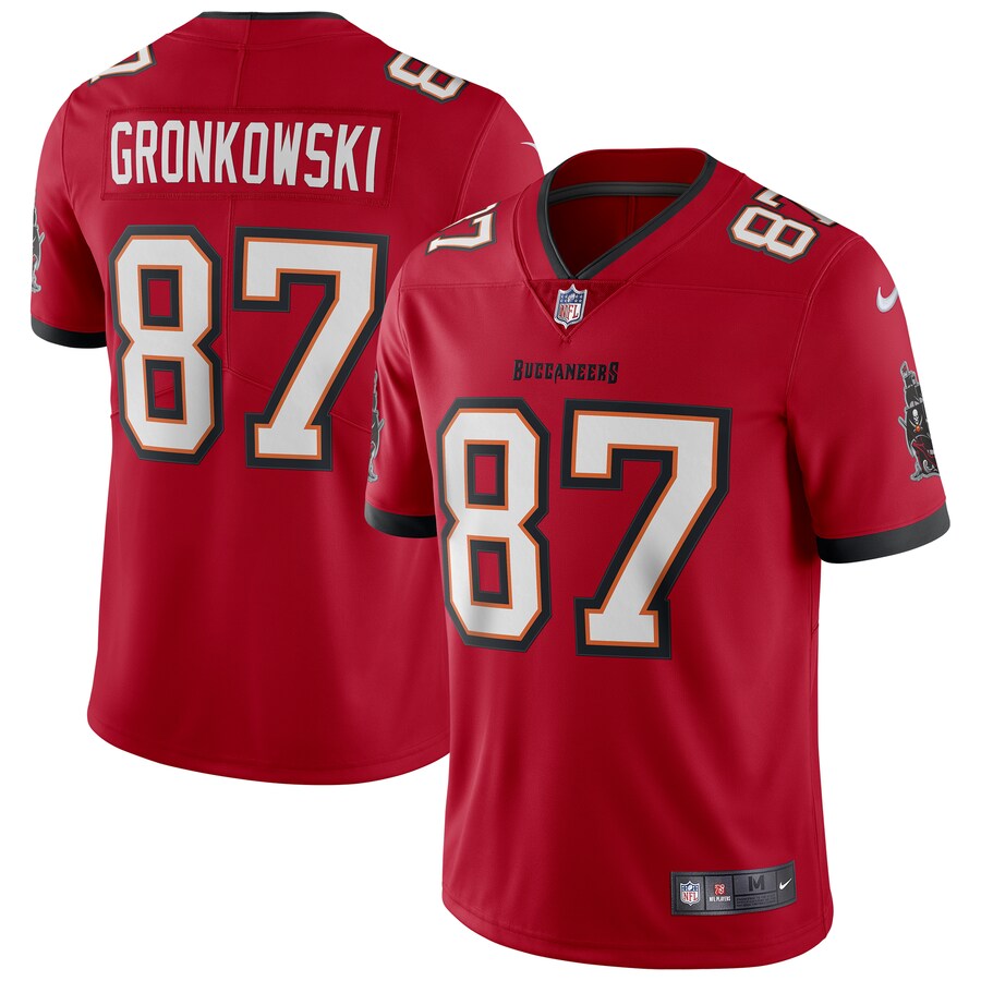 Tampa Bay Buccaneers Rob Gronkowski Limited Red Football Jersey product image