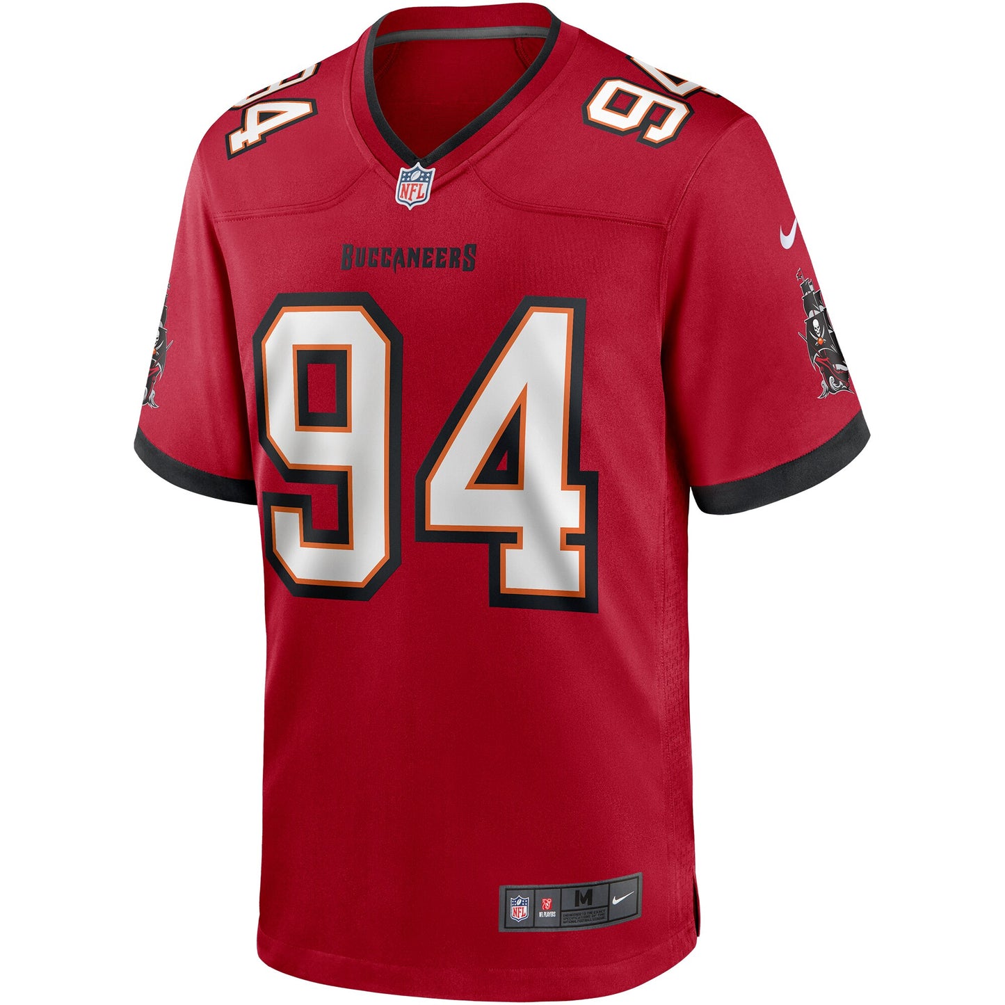 Tampa Bay Buccaneers Khalil Davis Game Red Football Jersey product image