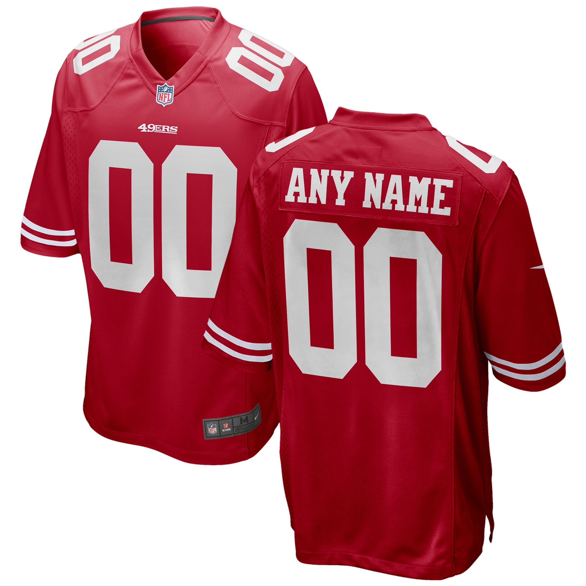 San Francisco 49ers Red 2018 1973 Custom Game Red Football Jersey product image