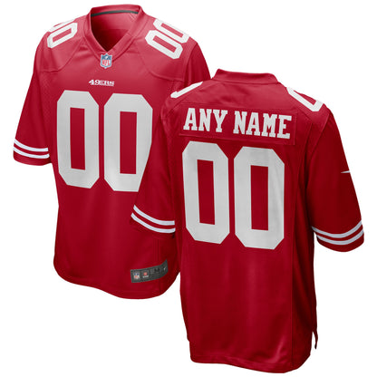 San Francisco 49ers Red 2018 1973 Custom Game Red Football Jersey product image