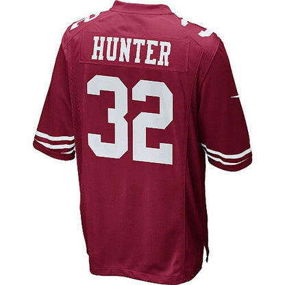 San Francisco 49ers Kendall Hunter 1958 Game Scarlet Football Jersey product image