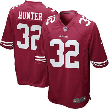 San Francisco 49ers Kendall Hunter 1958 Game Scarlet Football Jersey product image