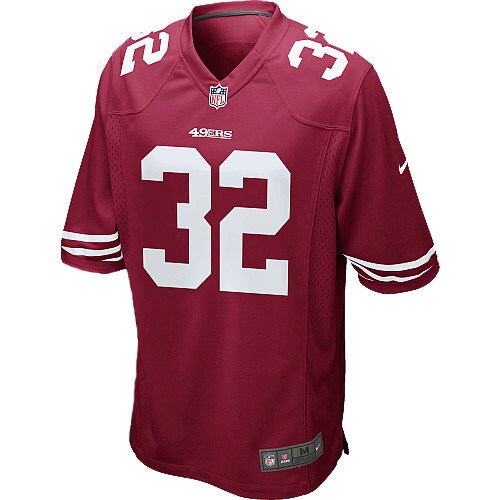 San Francisco 49ers Kendall Hunter 1958 Game Scarlet Football Jersey product image