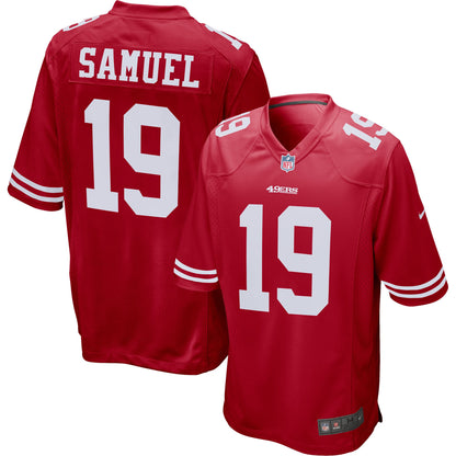 San Francisco 49ers Deebo Samuel 1912 Game Scarlet Football Jersey product image