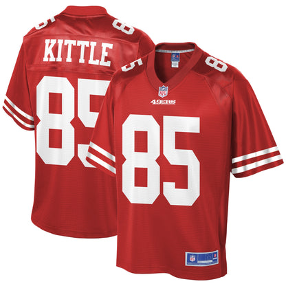 San Francisco 49ers George Kittle 1941 Pro Line Scarlet Football Jersey product image