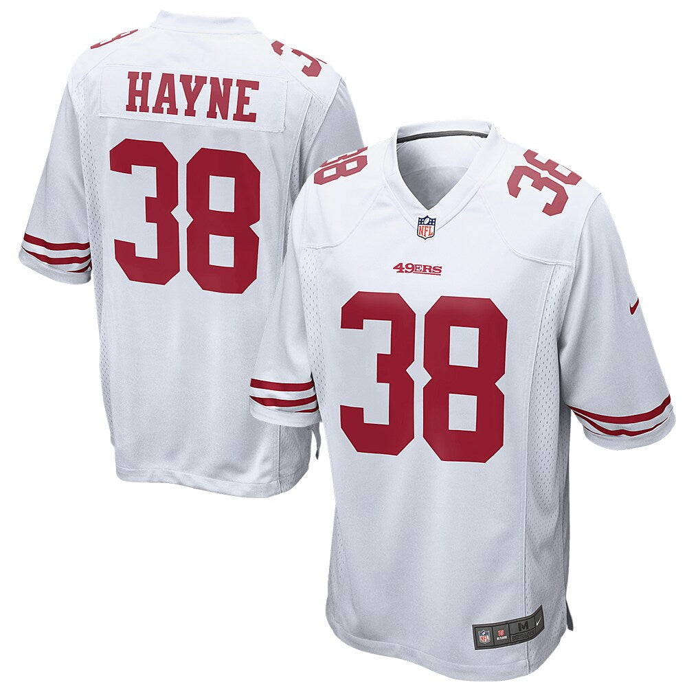 San Francisco 49ers Jarryd Hayne 1977 Game White Football Jersey product image