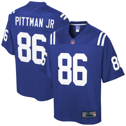 Indianapolis Colts Michael Pittman Jr. Pro Line Big & Tall Royal Football Jersey product image