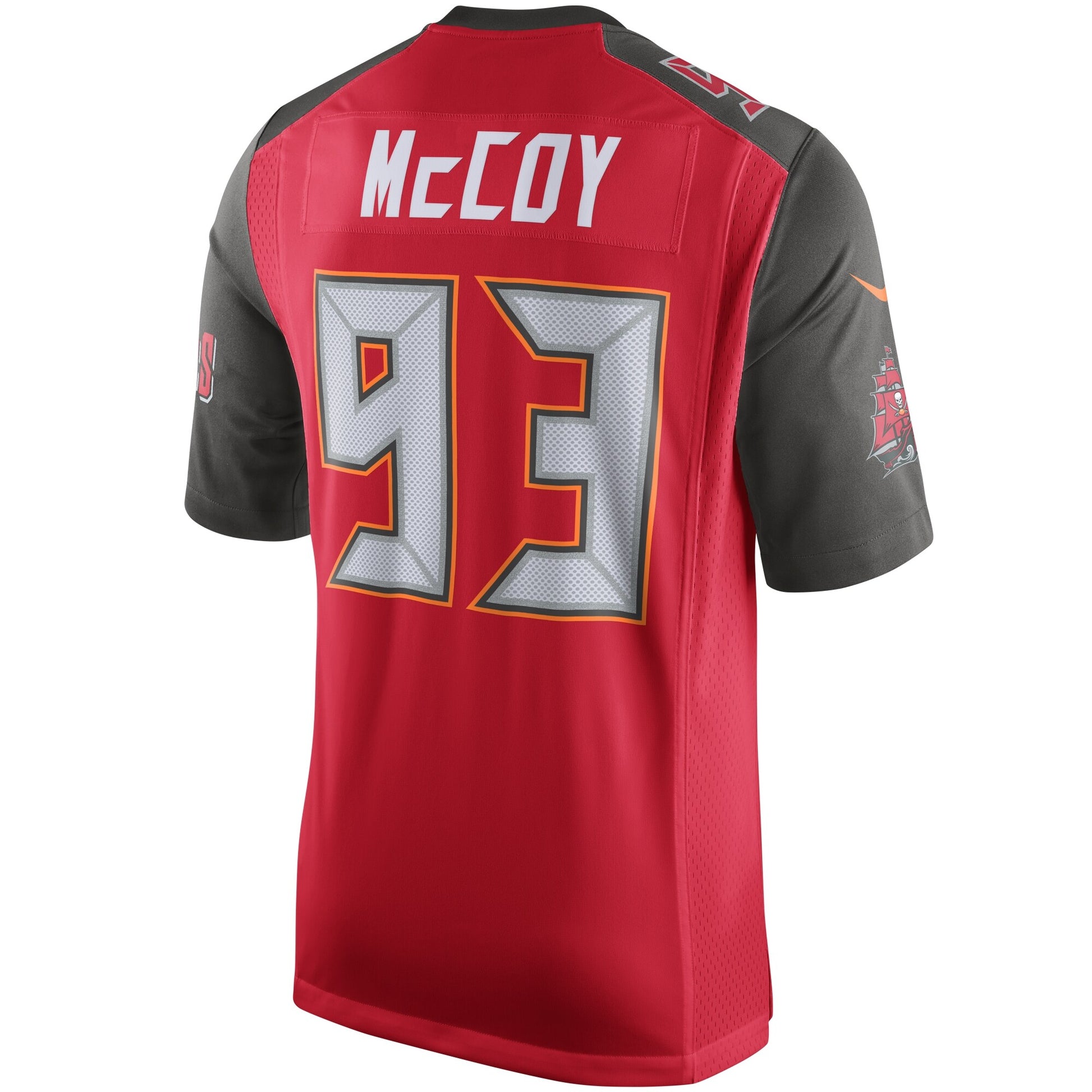Tampa Bay Buccaneers Gerald Mccoy Game Red Football Jersey product image