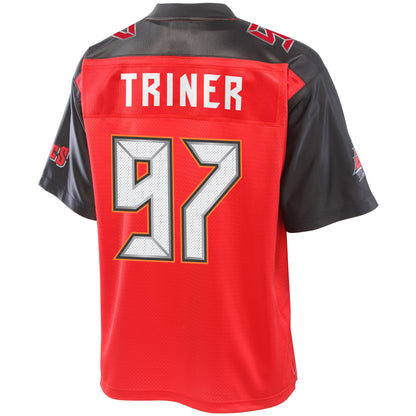 Tampa Bay Buccaneers Zach Triner Pro Line Big & Tall Red Football Jersey product image