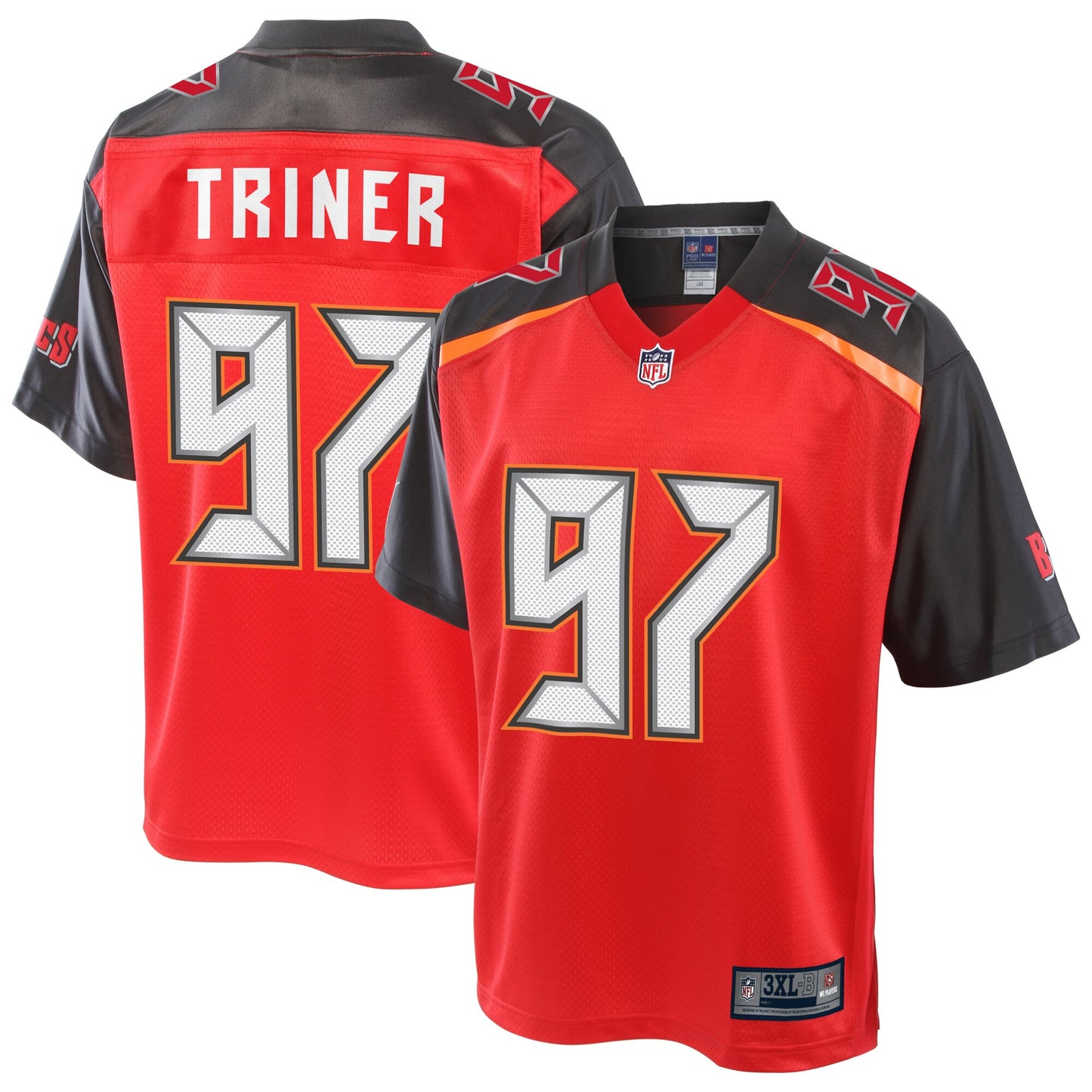 Tampa Bay Buccaneers Zach Triner Pro Line Big & Tall Red Football Jersey product image