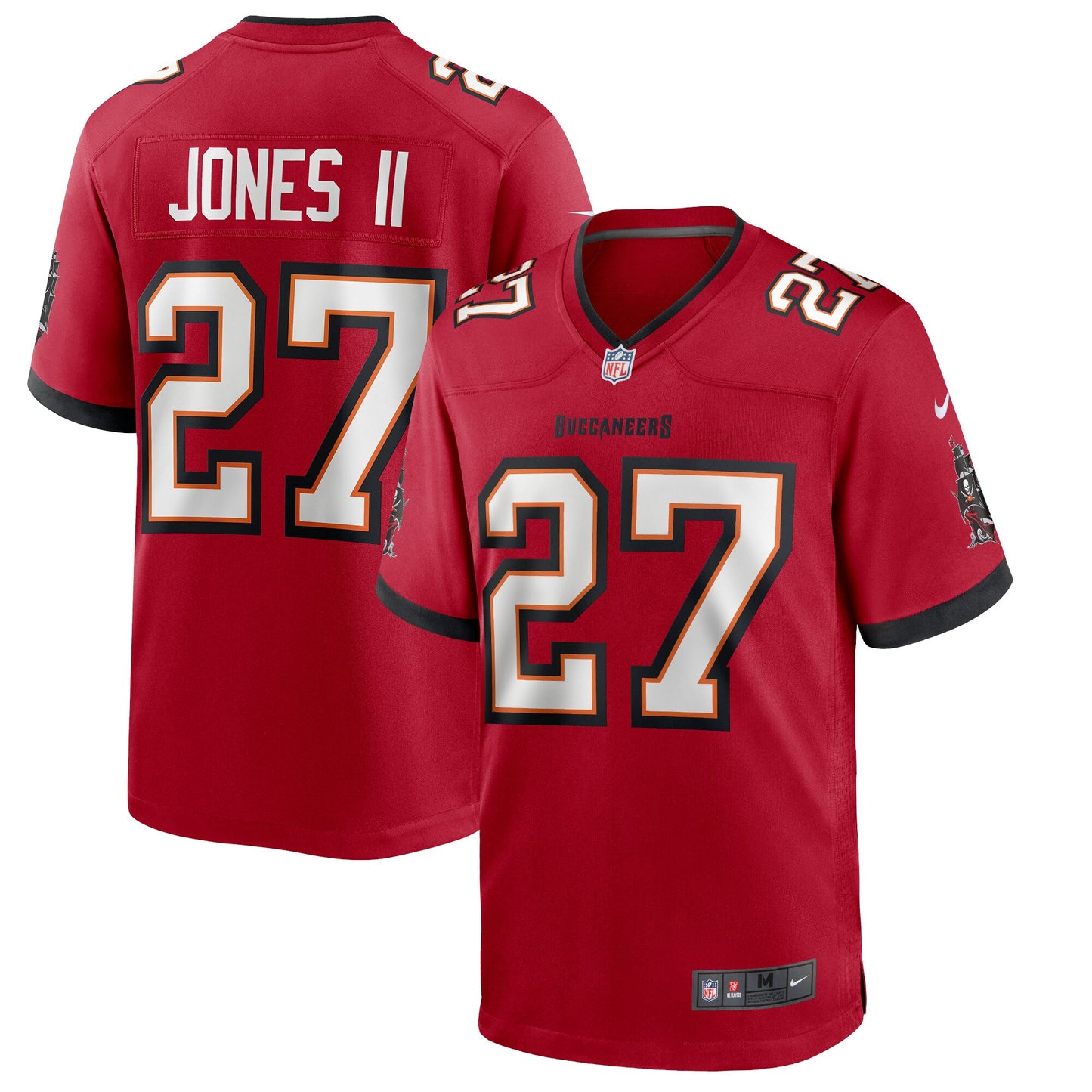TB RJ Red Game Jersey rtj football 1903
