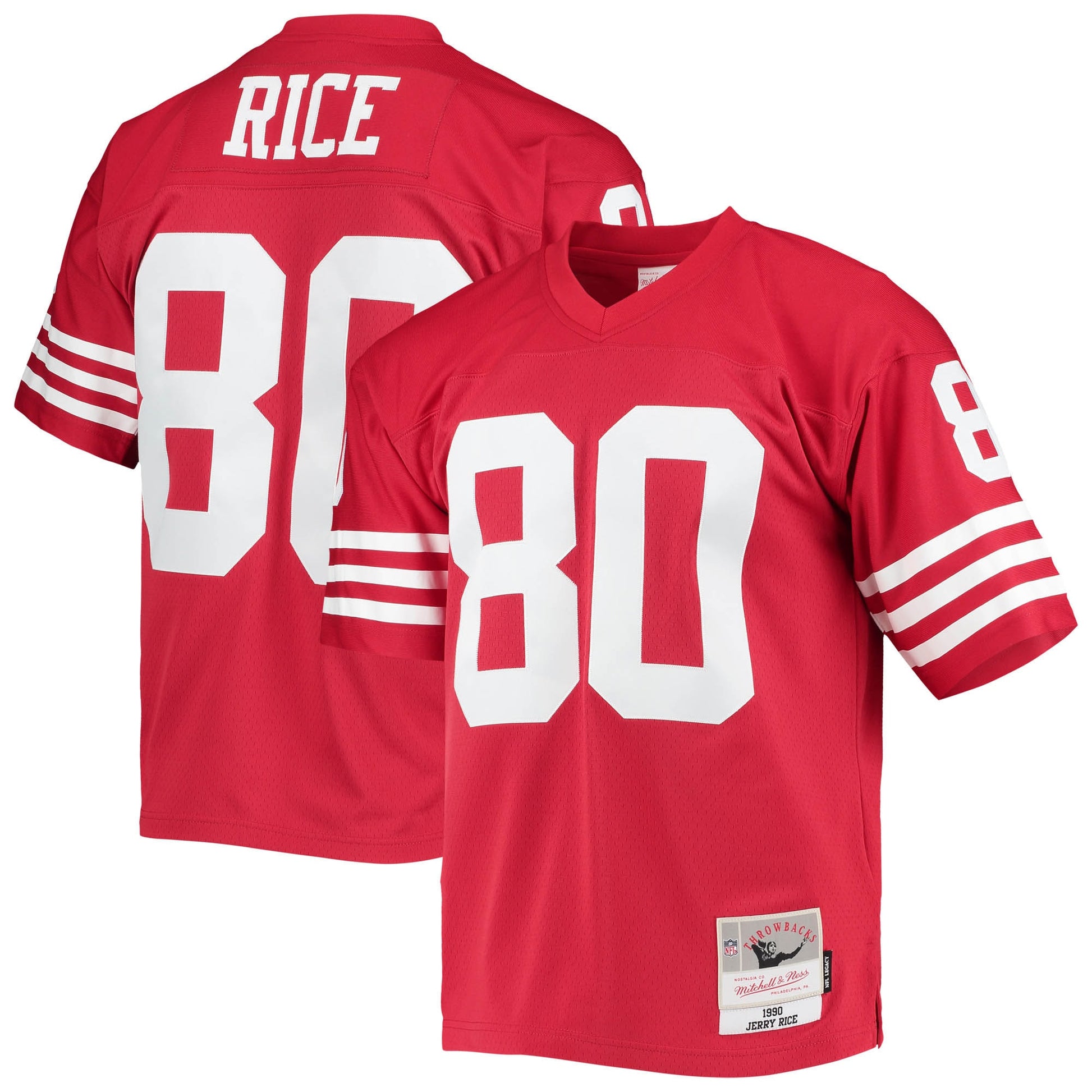 San Francisco 49ers Jerry Rice 1913 Legacy Scarlet Football Jersey product image