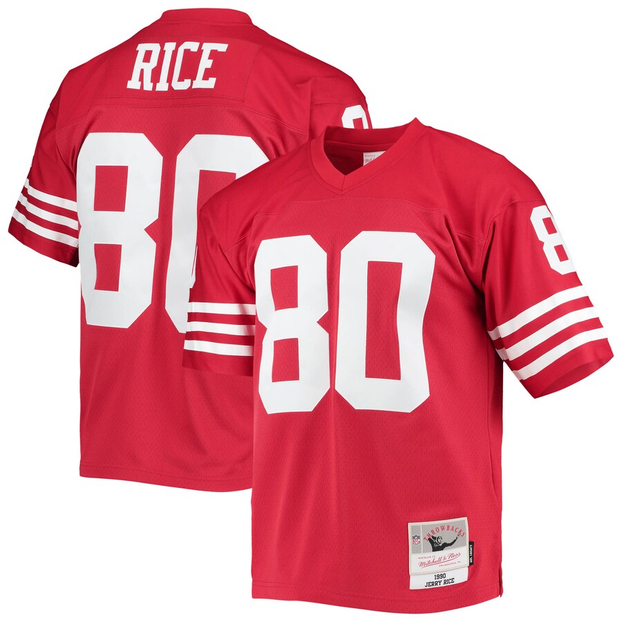 San Francisco 49ers Jerry Rice 1913 Legacy Scarlet Football Jersey product image