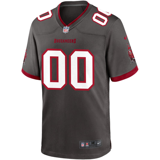 Tampa Bay Buccaneers Pewter Custom Alternate Game Football Jersey product image