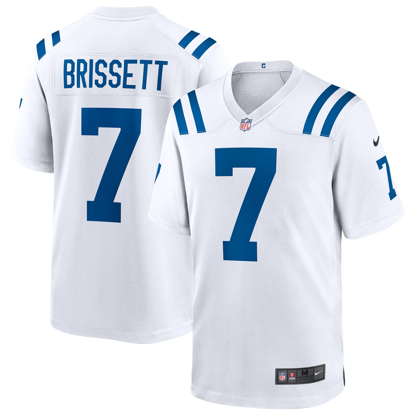 Indianapolis Colts Jacoby Brissett Game White Football Jersey product image