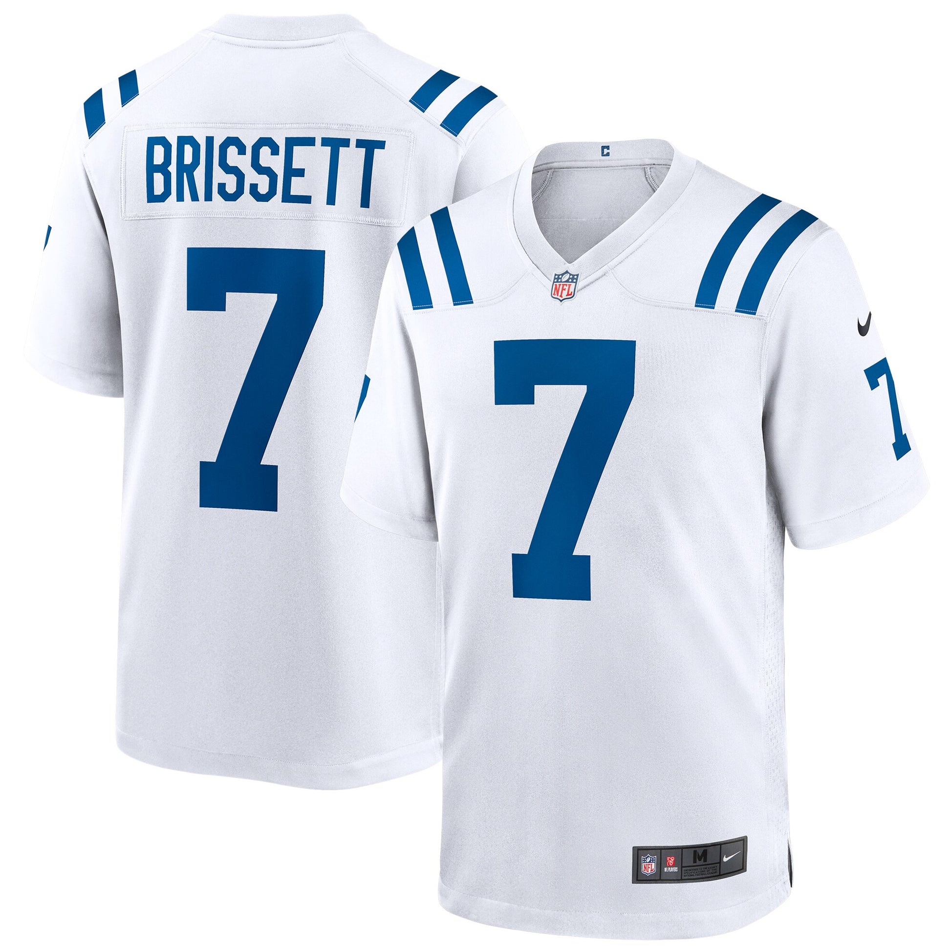 Indianapolis Colts Jacoby Brissett Game White Football Jersey product image