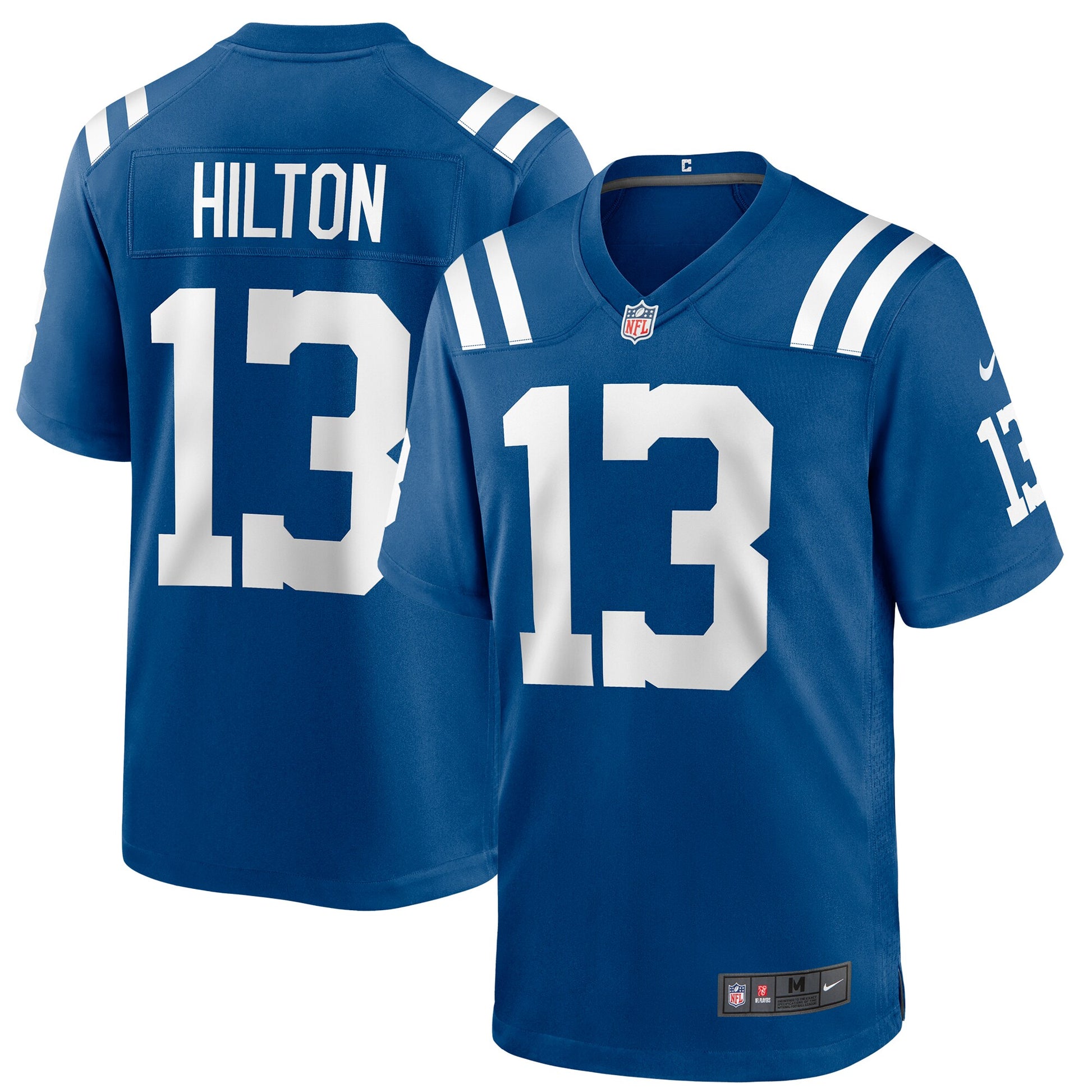 Indianapolis Colts T.y. Hilton Game Royal Football Jersey product image