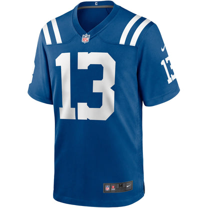 Indianapolis Colts T.y. Hilton Game Royal Football Jersey product image