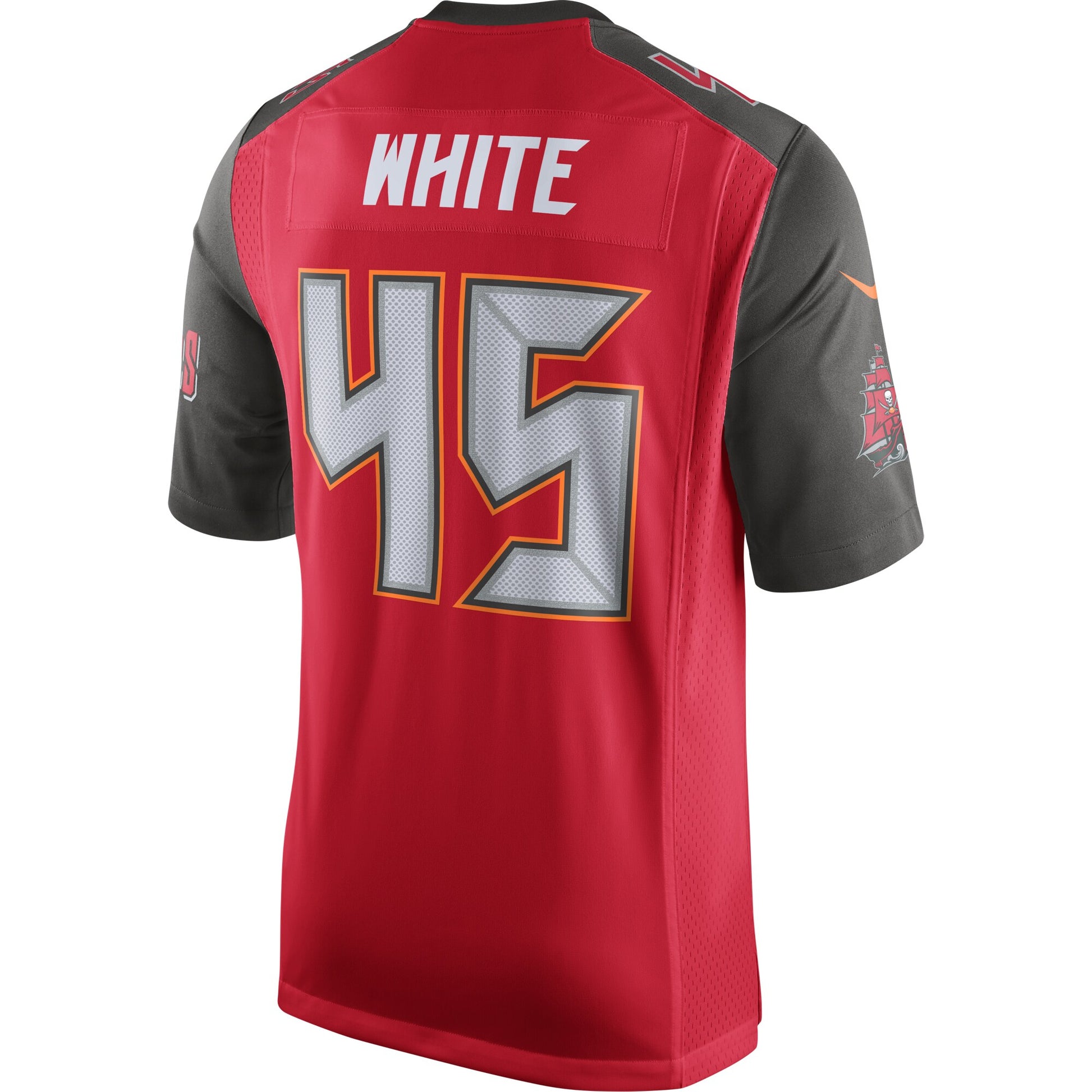 Tampa Bay Buccaneers Red Game White Football Jersey product image