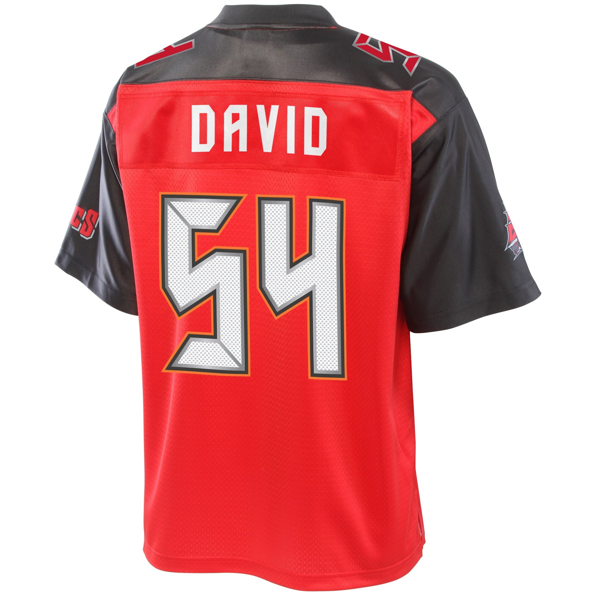 Tampa Bay Buccaneers Lavonte David Pro Line Big & Tall Team Color Red Football Jersey product image