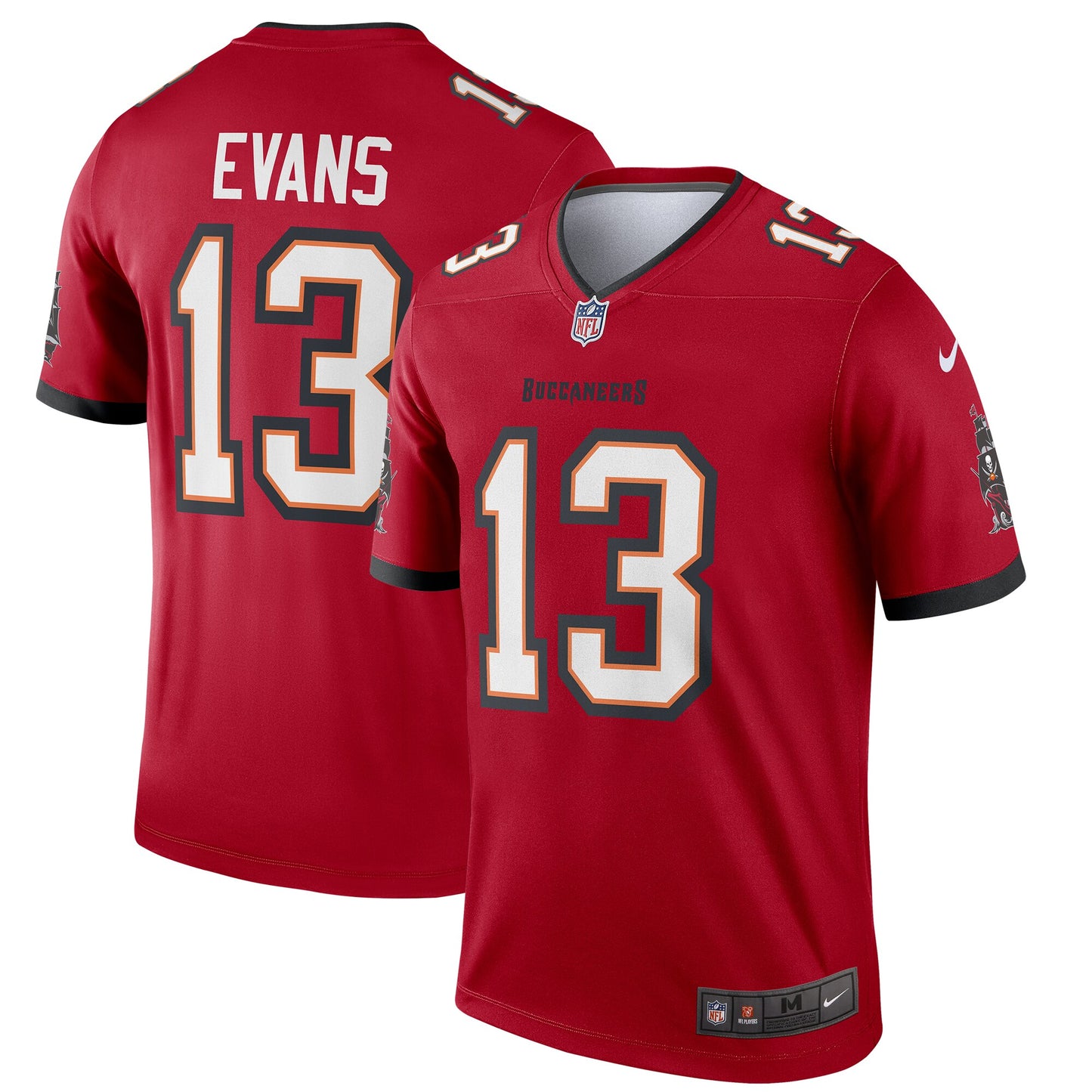 Tampa Bay Buccaneers Mike Evans Red Football Jersey product image
