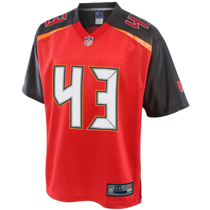 Tampa Bay Buccaneers Darius Jackson Pro Line Big & Tall Red Football Jersey product image