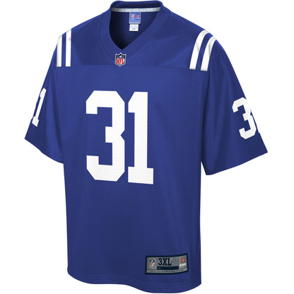 Indianapolis Colts Quincy Wilson Pro Line Big & Tall Royal Football Jersey product image