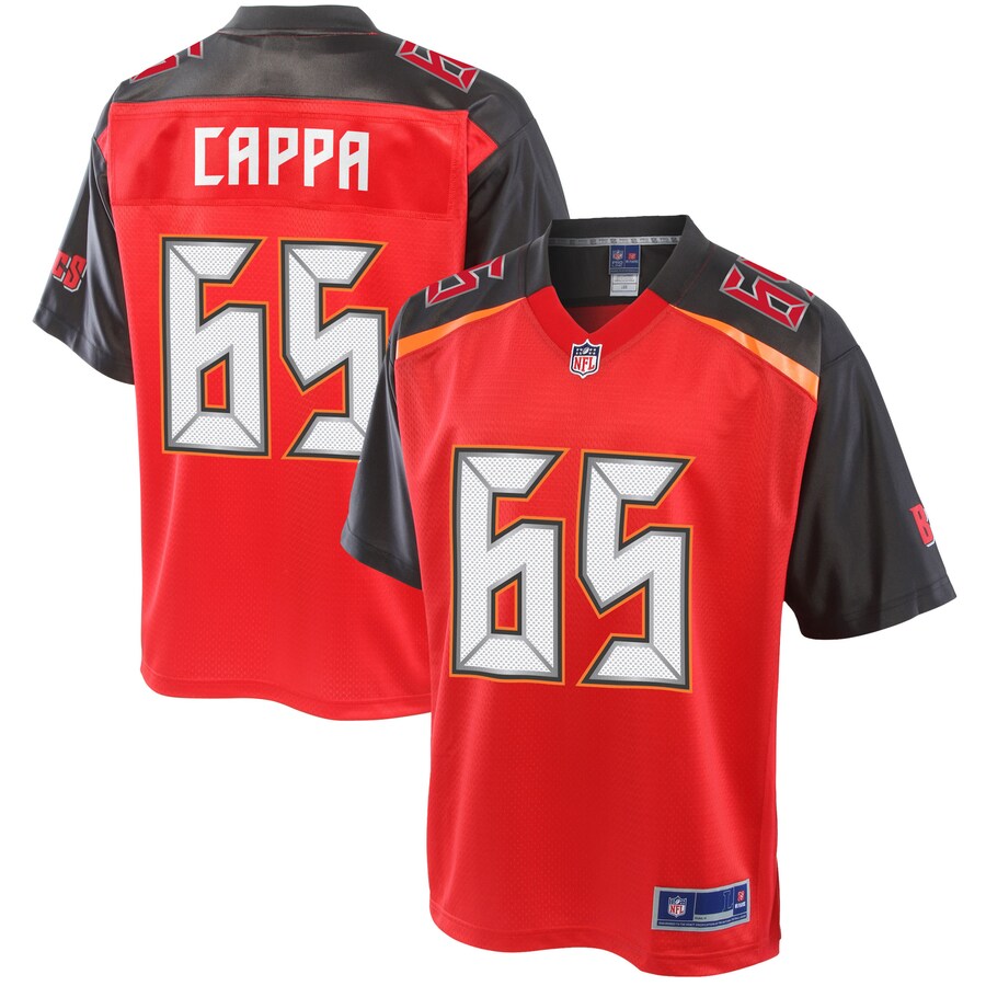 Tampa Bay Buccaneers Alex Cappa Pro Line Big & Tall Red Football Jersey product image