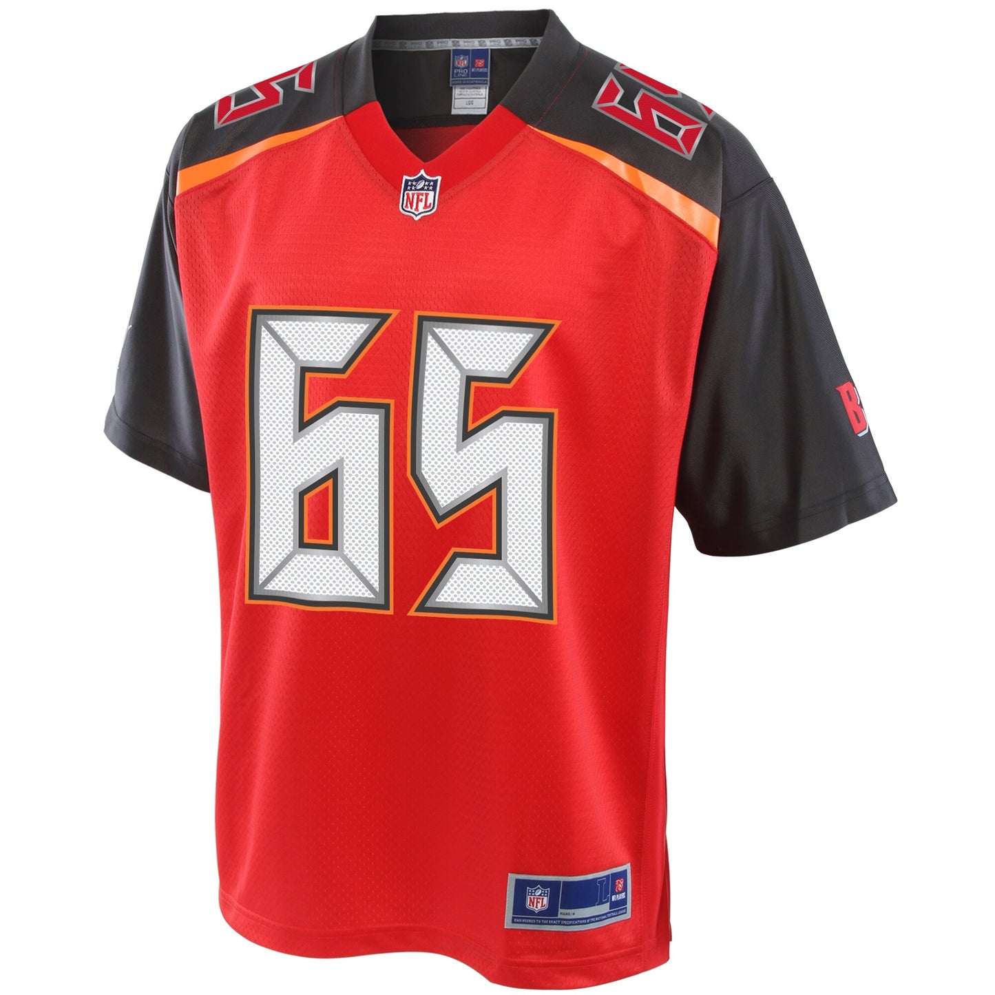 Tampa Bay Buccaneers Alex Cappa Pro Line Big & Tall Red Football Jersey product image