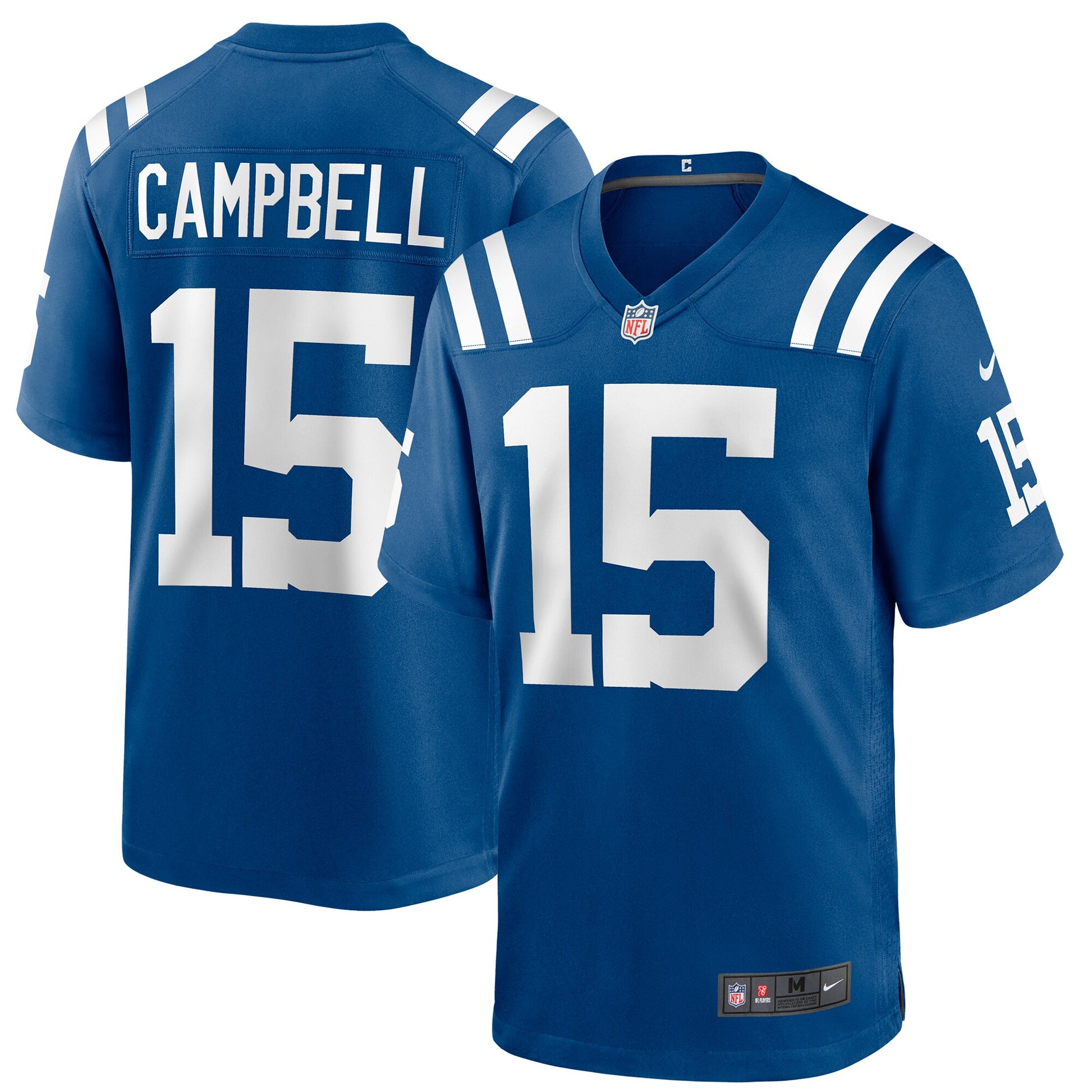 Indianapolis Colts Parris Campbell Game Royal Football Jersey product image