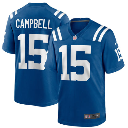Indianapolis Colts Parris Campbell Game Royal Football Jersey product image