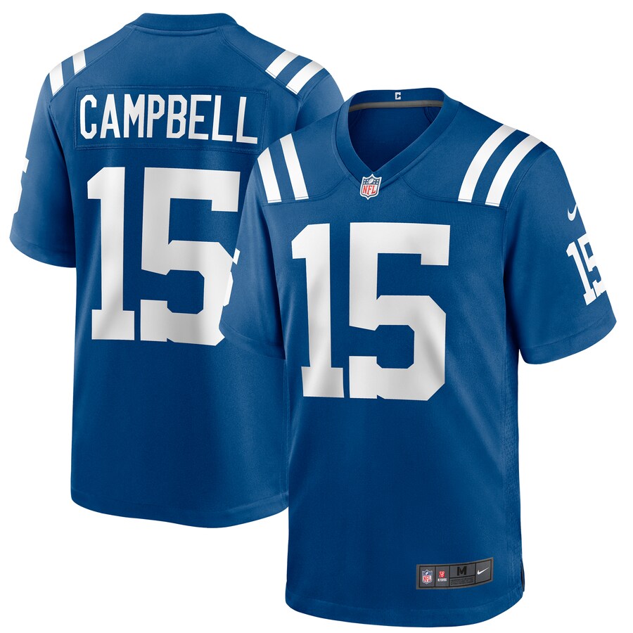 Indianapolis Colts Parris Campbell Game Royal Football Jersey product image