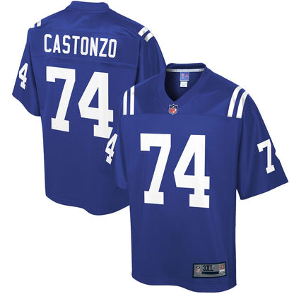 Indianapolis Colts Anthony Castonzo Pro Line Big & Tall Royal Football Jersey product image