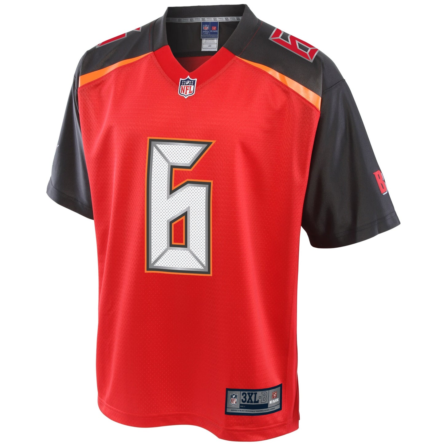 Tampa Bay Buccaneers Chad Kanoff Pro Line Big & Tall Red Football Jersey product image