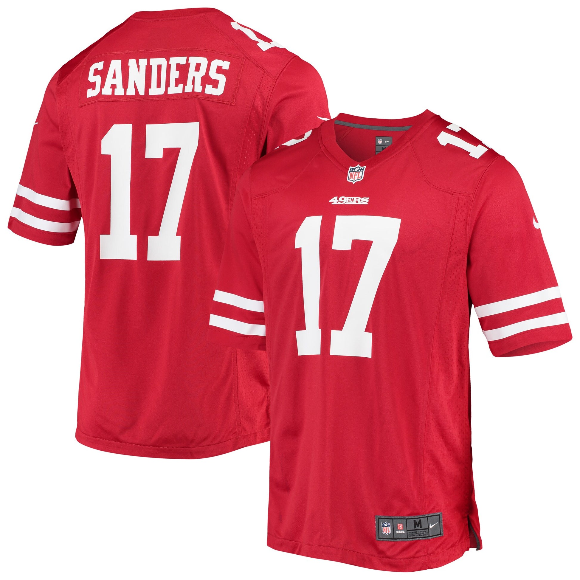 San Francisco 49ers Emmanuel Sanders 1961 Game Scarlet Football Jersey product image