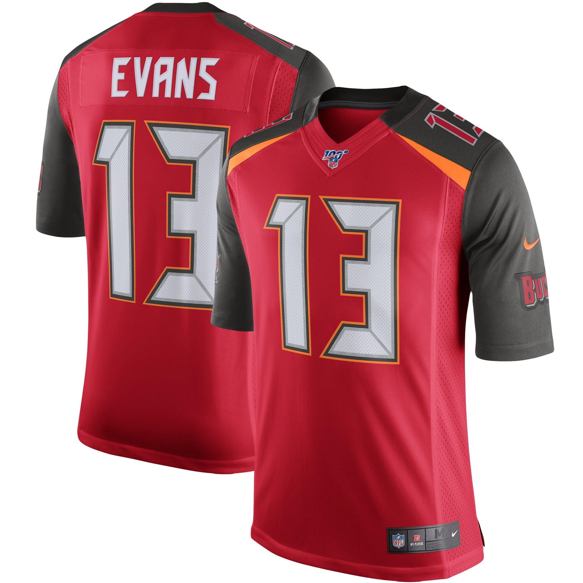 Tampa Bay Buccaneers Mike Evans Limited Red Football Jersey product image