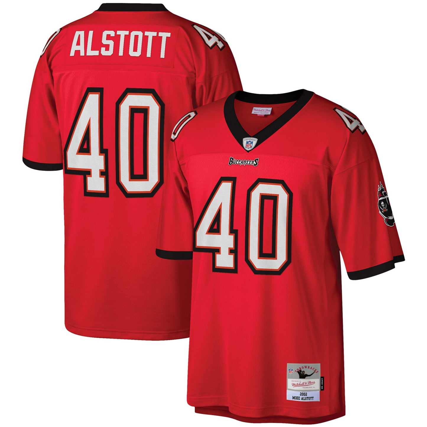 Tampa Bay Buccaneers Mike Alstott Legacy Red Football Jersey product image