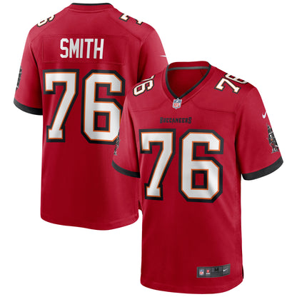 Tampa Bay Buccaneers Donovan Smith Game Red Football Jersey product image