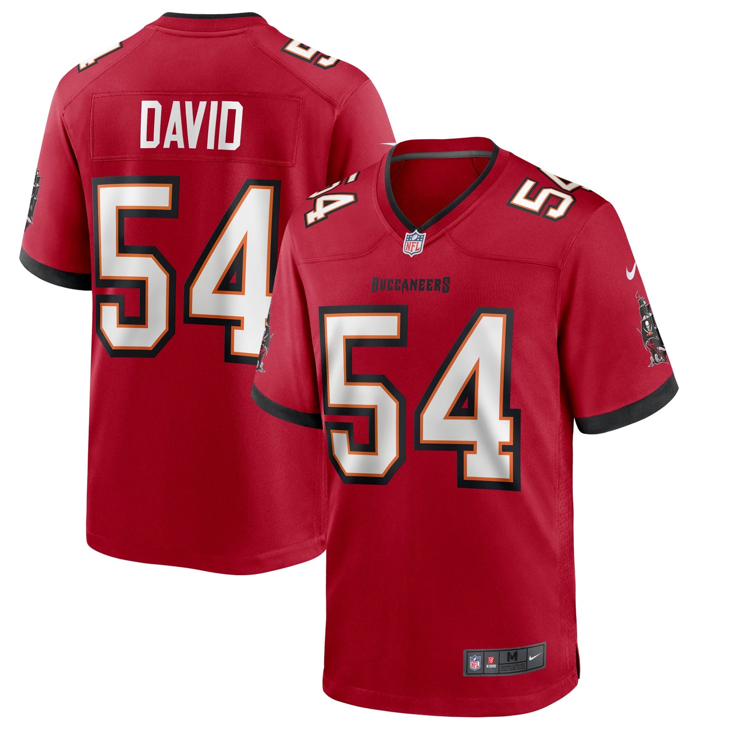 Tampa Bay Buccaneers Lavonte David Game Red Football Jersey product image